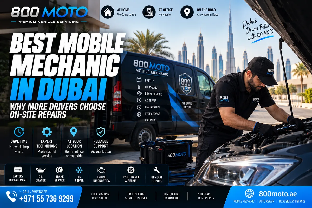 Best Mobile Mechanic in Dubai: Why More Drivers Choose On-Site Repairs