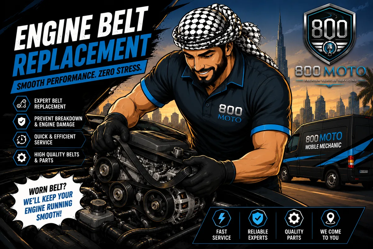 Engine Belt Replacement